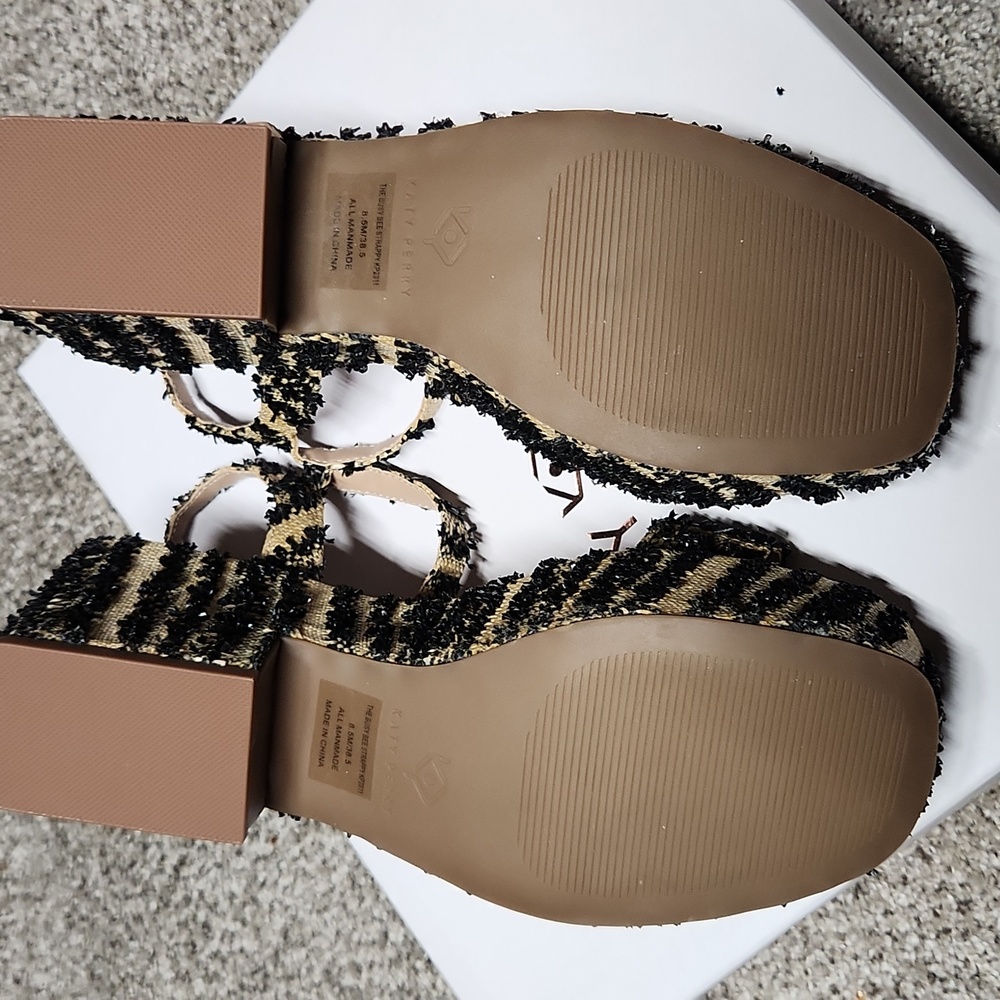 NEW Katy Perry The Busy Bee Strappy Size 8.5 - Picture 5 of 7